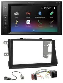 Pioneer DAB MP3 2DIN Bluetooth USB Autoradio für Kia Sorento II XM 2009-2012