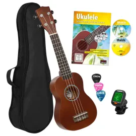 CASCHA HH 3956 Multilingual Sopran Ukulele Set