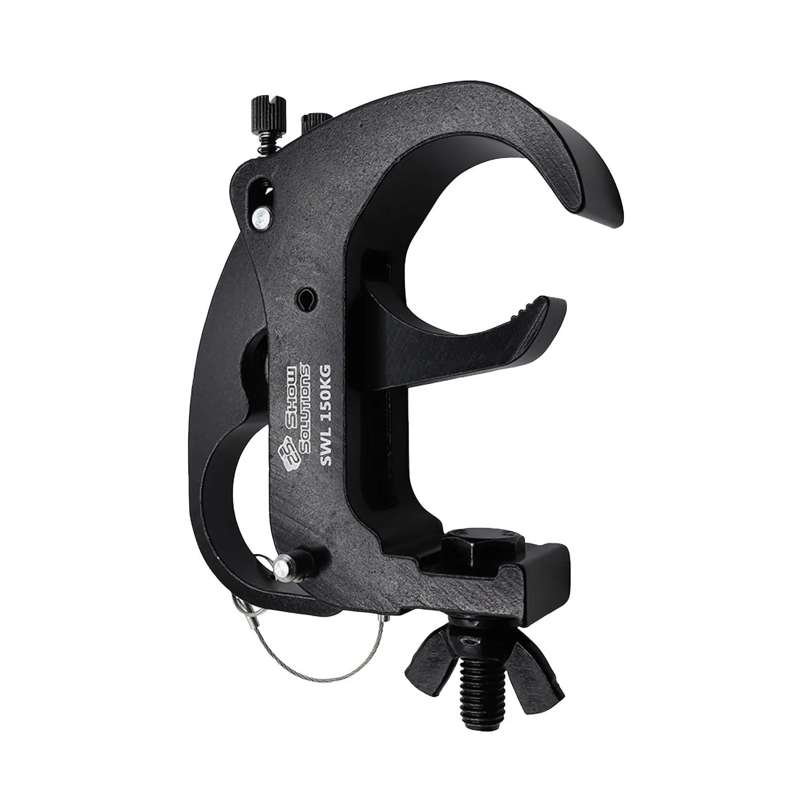 Odyssey LAC28QLB Ultra Swift Clamp Fits 2" Tube in Black - 330 lb Load