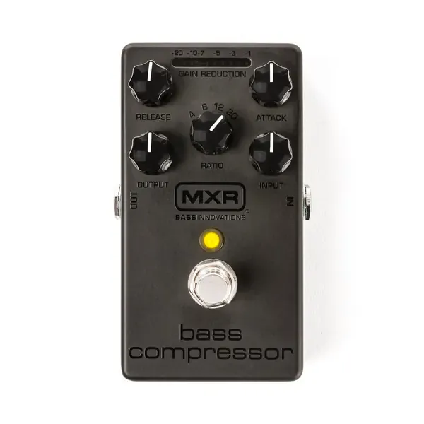 Педаль эффектов для бас-гитары MXR M87B Blackout Bass Compressor Effects Pedal