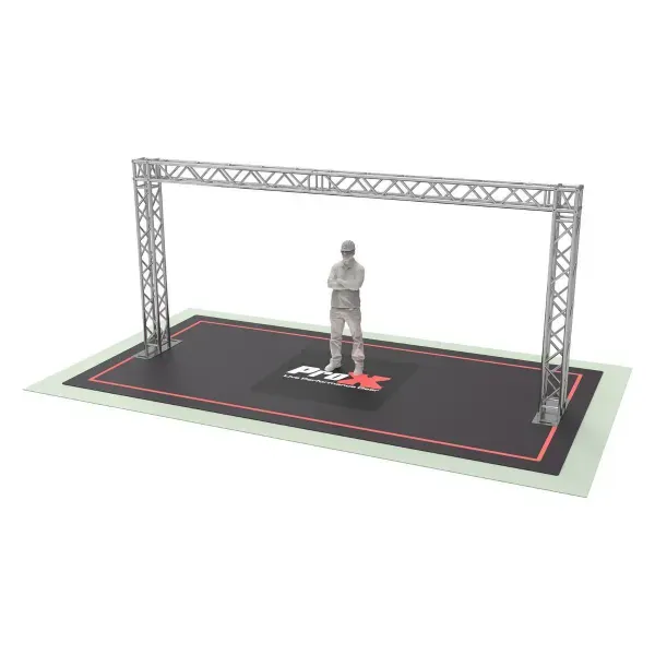 ProX XTP-20X09 Goal Post Design - Actual Size: 19.75 ft W x 9.20 ft H - 2mm H...