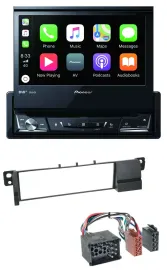 Pioneer DVD Bluetooth DAB USB MP3 Autoradio für BMW 3er E46 (Rundpin, ab 1998)