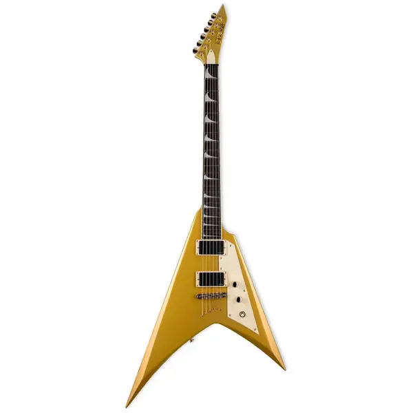 Электрогитара LTD LKHVMGO Kirk Hammett KH-V Metallic Gold