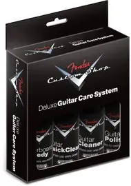 Набор из 4-х средств по уходу за гитарой FENDER® Custom Shop Deluxe Guitar Care System
