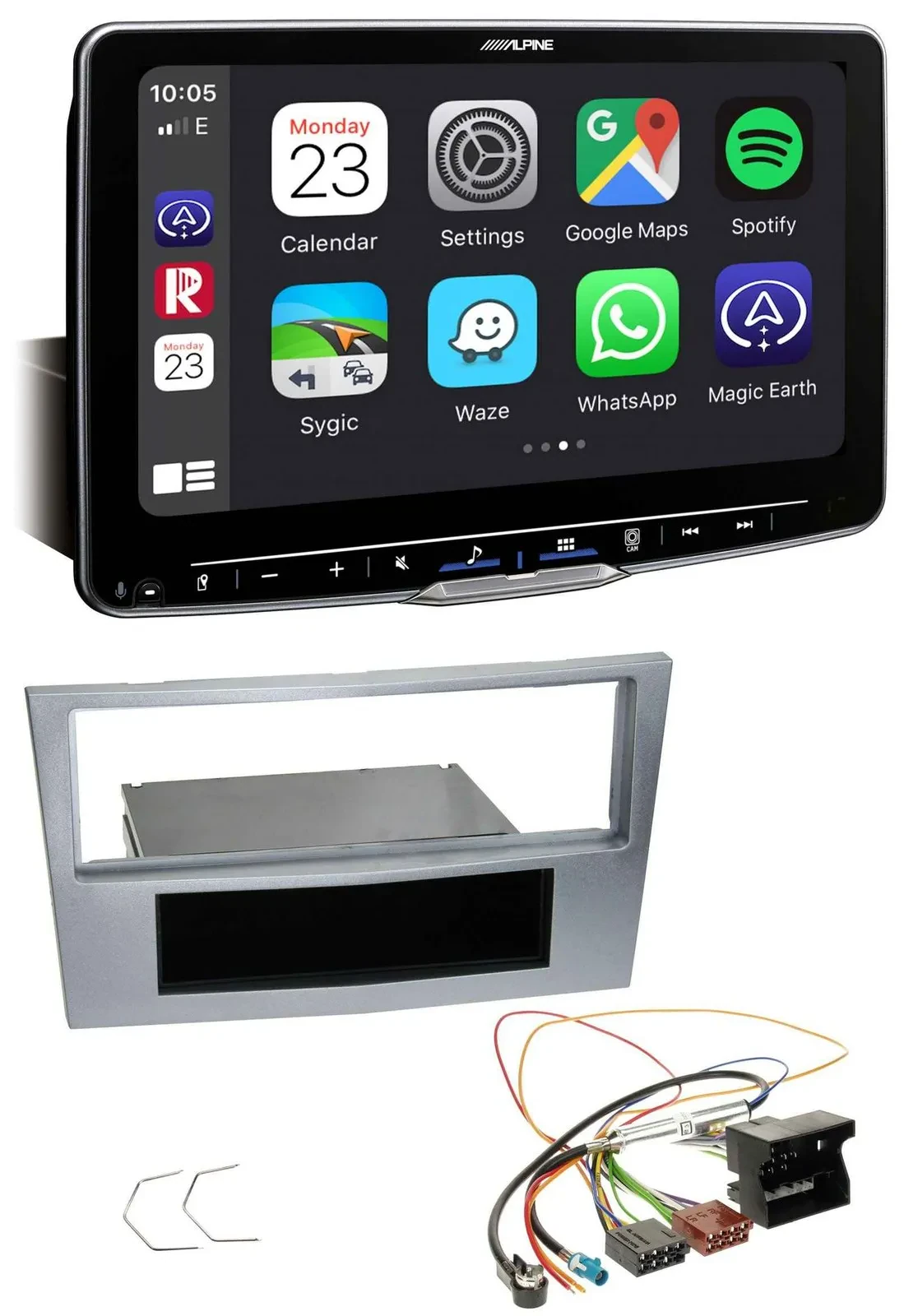 Alpine Bluetooth MP3 USB DAB Autoradio für Opel Astra H Zafira B Corsa D ab 2005