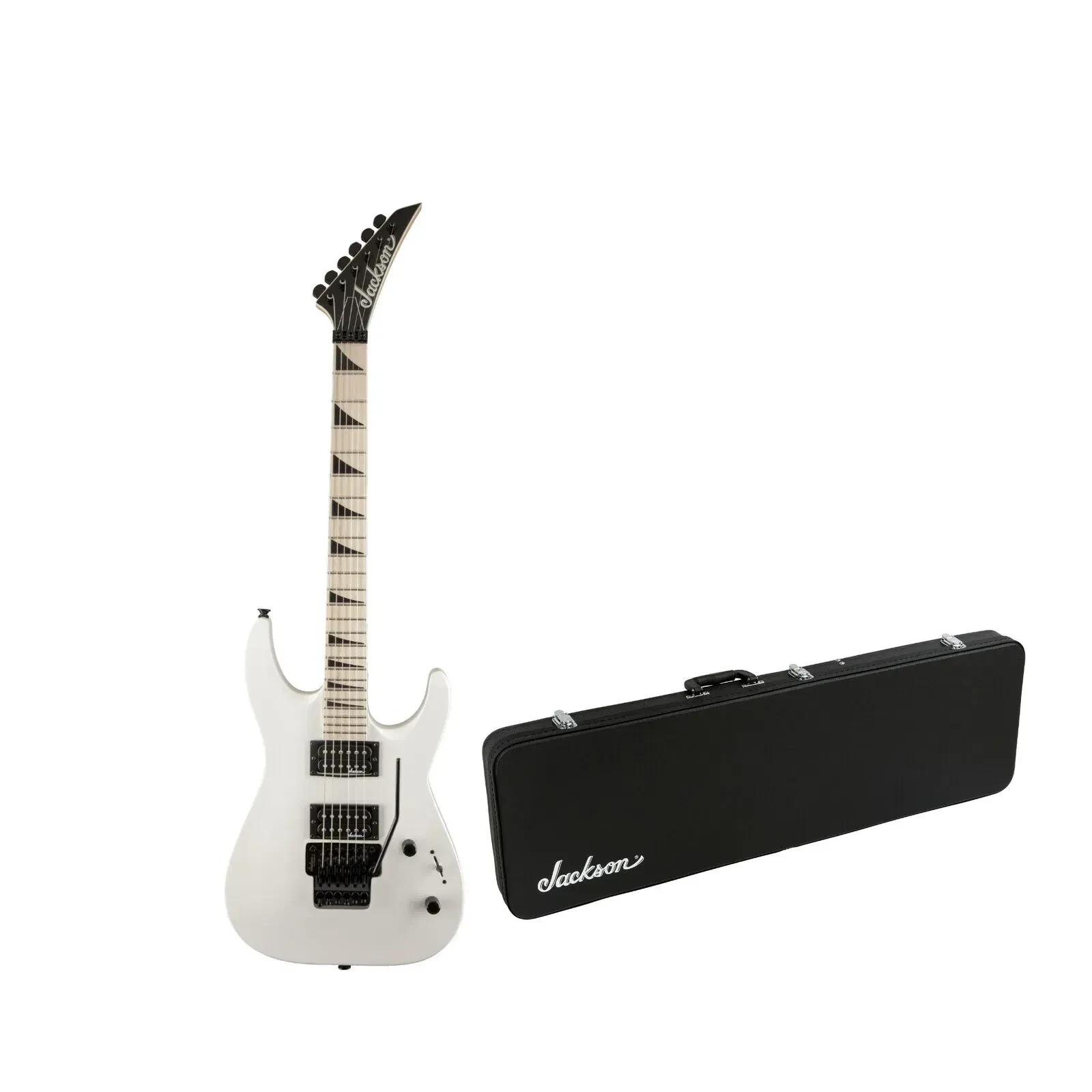Электрогитара Jackson JS Series Dinky Arch Top 6-струнная белый с кейсом