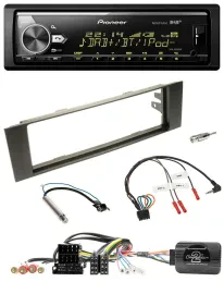 Pioneer Bluetooth USB DAB Lenkrad Autoradio für Audi A3 (2003-2006)