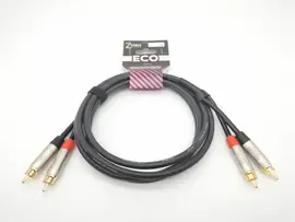Компонентный кабель ZZcable E27-2RCA-2RCA-0100-0 2хRCA-2хRCA 1м