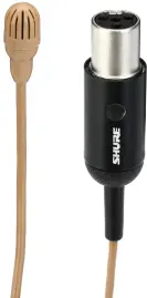 Петличный микрофон Shure TL47C/O TwinPlex всенаправленный, коричневый (Cocoa), разъём TA4F