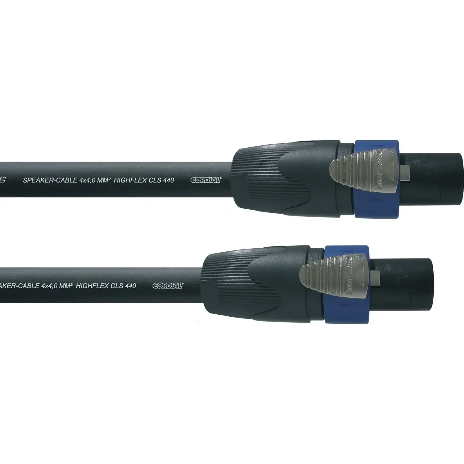 Акустический кабель Cordial SELECT CPL 20 LL 44 20 м, Speakon–Speakon, 4 x 4.0 мм², чёрный