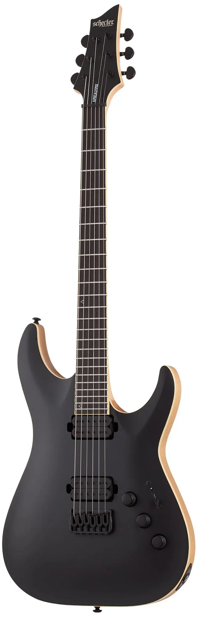 Электрогитара Schecter C-1 Apocalypse Satin Black