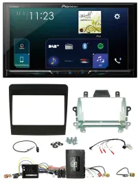 Pioneer Lenkrad Bluetooth USB 2DIN DAB Autoradio für Porsche 911 991 2011-2017 I