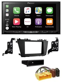 Pioneer 2DIN MP3 USB DAB DVD Bluetooth Autoradio für Mazda 5 (CR, ab 2010)