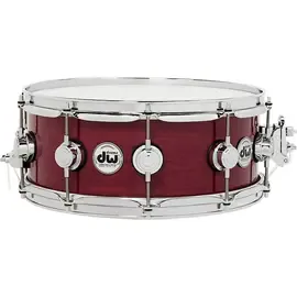 Малый барабан DW Collector's Series Purple Heart Lacquer Custom Snare Drum w/Chrome 14 x 5.5