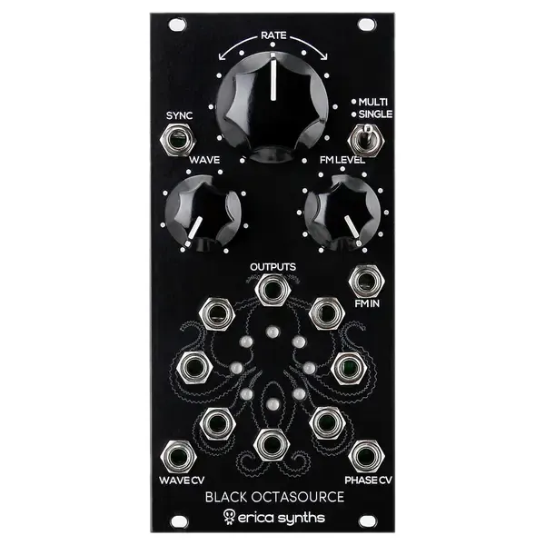 Модульный студийный синтезатор Erica Black Octasource Eurorack Synth Module