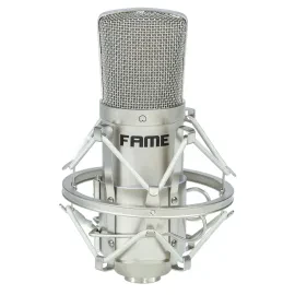 Audio Studio CM1 Großmembran Kondensatormikrofon Silber 20-20k Hz Max SPL 140dB