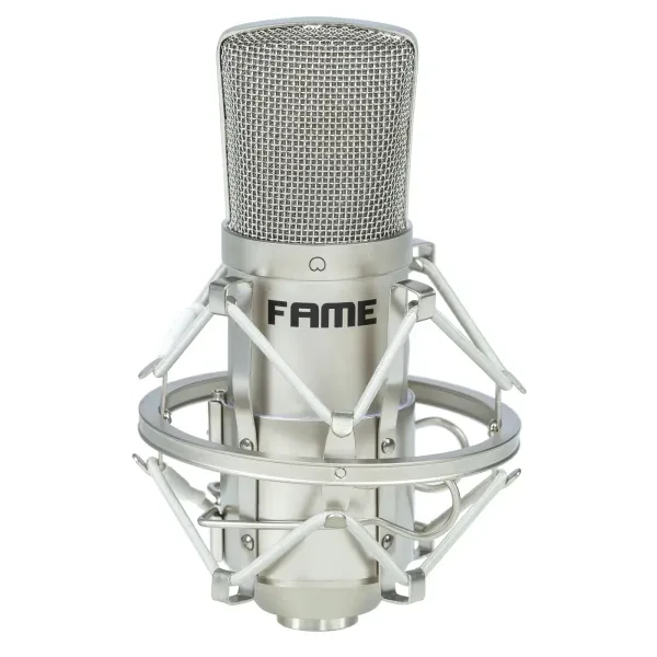 Audio Studio CM1 Großmembran Kondensatormikrofon Silber 20-20k Hz Max SPL 140dB