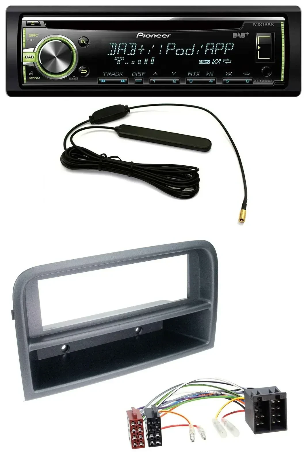 Автомагнитола для Fiat Croma (с 2005) Pioneer MP3, USB, CD, DAB, AUX