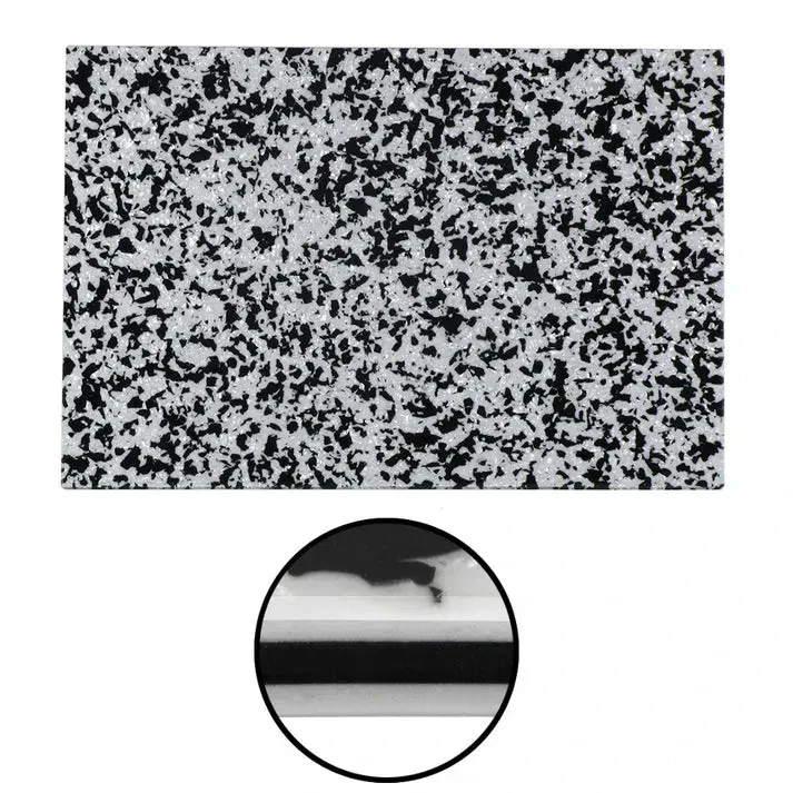 Панель для гитарной деки FLEOR M00410-23 Black Agate