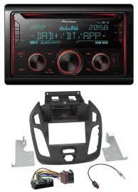 Pioneer 2DIN DAB MP3 Bluetooth USB CD Autoradio für Ford Transit 12-18 ohne Disp