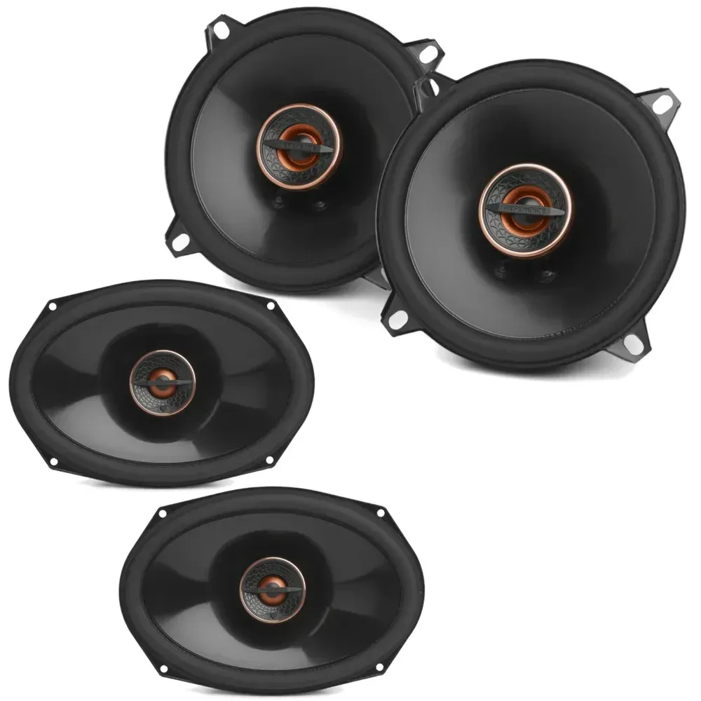 Автоколонки Infinity REF697F + REF507F 6x9", 2‑полосные, 4 Ом + 5.25", коаксиальные (набор)