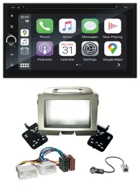 Blaupunkt 2DIN Bluetooth DAB USB DVD MP3 Autoradio für Kia Sportage 3 SL 10-15 s