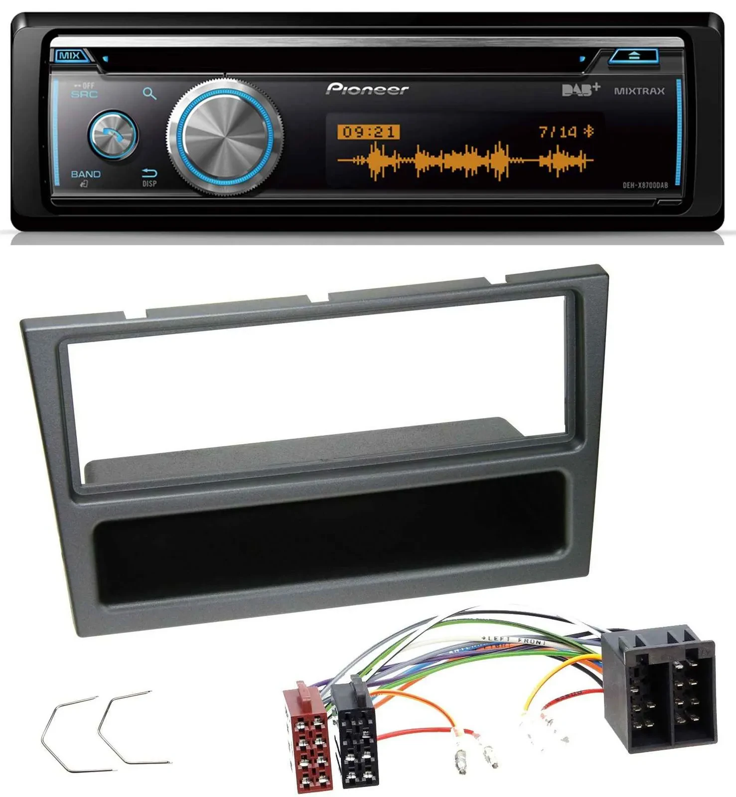 Pioneer MP3 DAB USB CD Bluetooth Autoradio für Opel Corsa C Meriva Signum Vectra