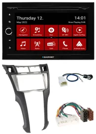 Blaupunkt MP3 DVD Bluetooth DAB 2DIN USB Autoradio für Toyota Yaris (2007-2011)