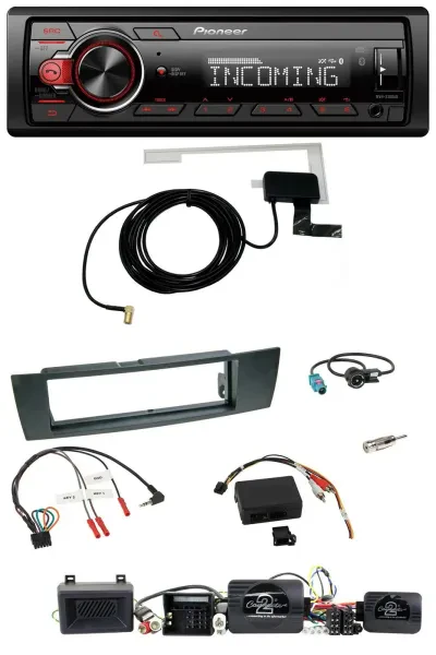 Pioneer USB Lenkrad DAB Bluetooth Autoradio für BMW 1er E87 04-13 Aktiv PDC