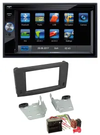 Blaupunkt SD Bluetooth 2DIN MP3 USB AUX Autoradio für Mercedes M-Klasse W164 05-