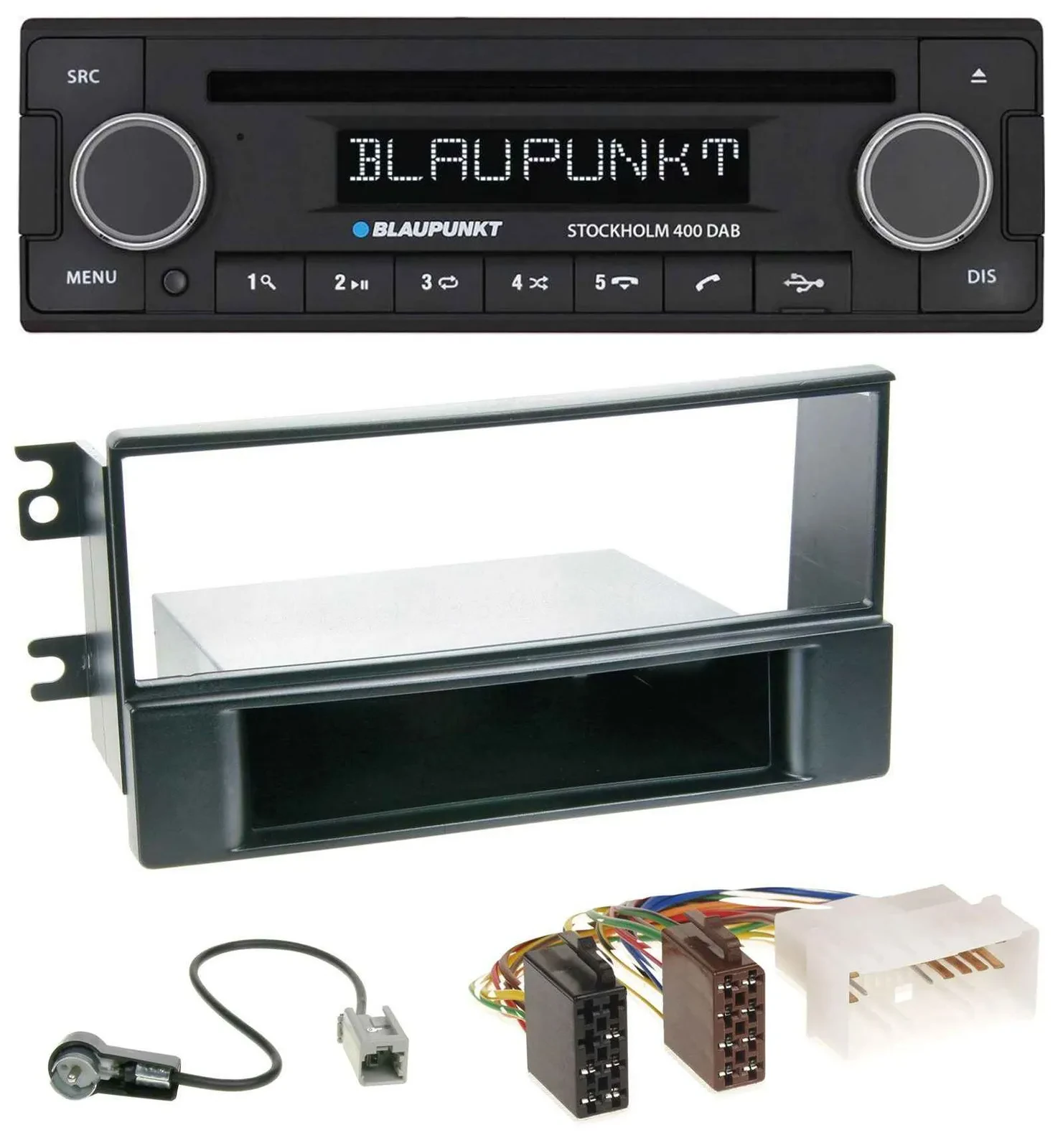 Blaupunkt MP3 Bluetooth DAB CD USB Autoradio für Kia Sportage II (2008-2010)