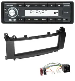 Continental MP3 AUX USB DAB 1DIN Autoradio für Mercedes B-Klasse W245 A-Klasse W