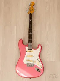 Электрогитара Fender Stratocaster ST314-55 Medium Scale SSS Metallic Pink w/gigbag Japan 1985