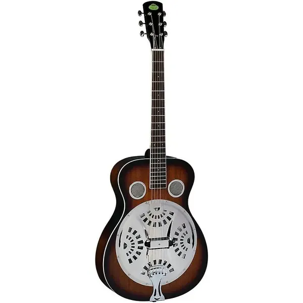 Резонаторная гитара Regal RD-30T Studio Series Roundneck Resophonic Guitar Vintage Sunburst