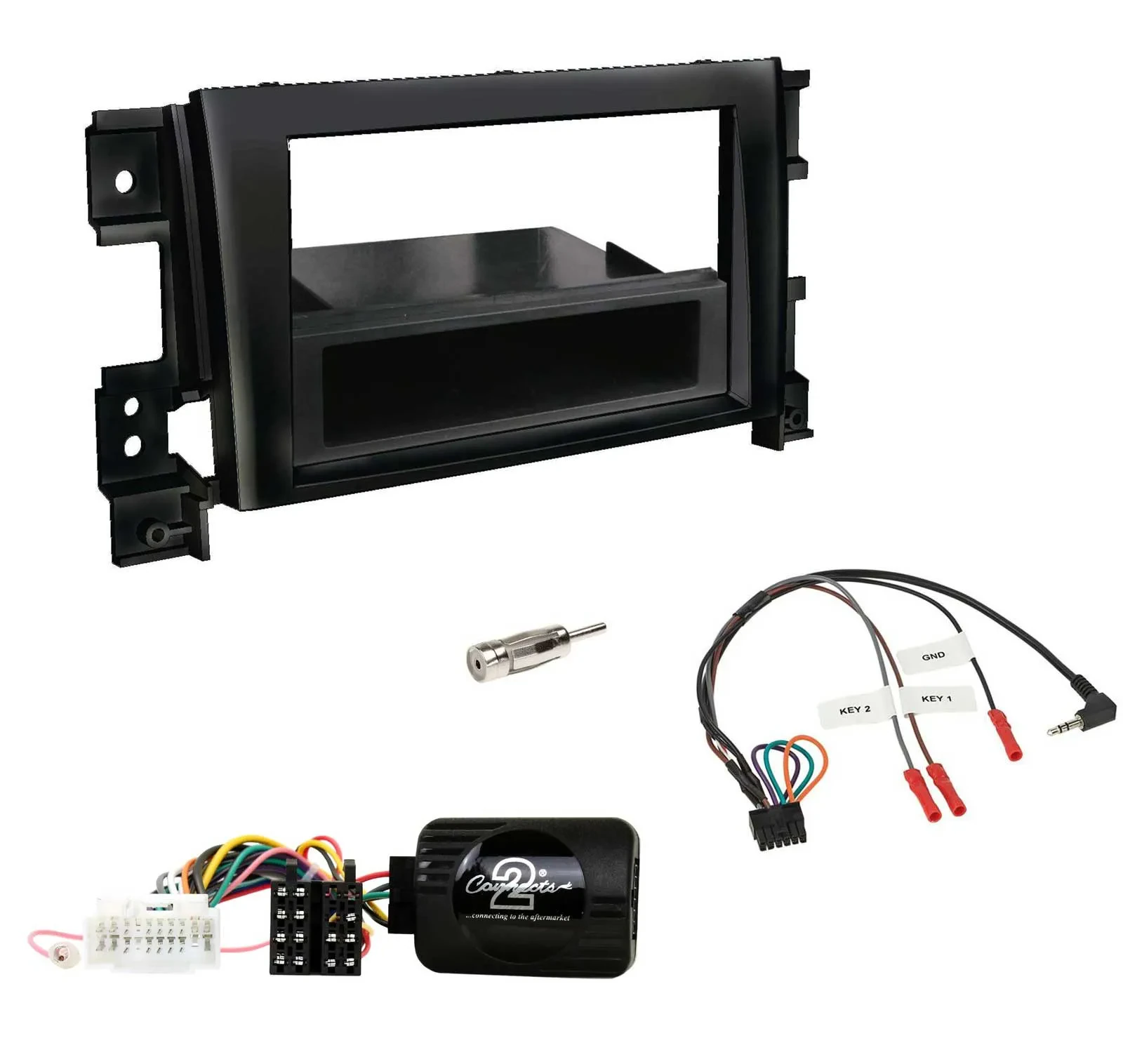 Radioset Lenkradadapter DIN Autoradio für Suzuki Grand Vitara 2005-2011