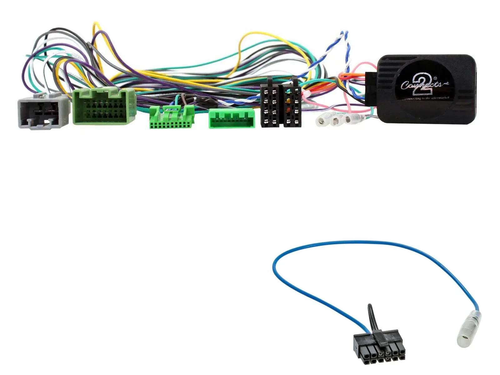 Connects2 CAN-Bus- Lenkradadapter für Volvo XC90 2004-2014 ohne PDC Kenwood