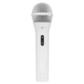 Samson Q2U USB XLR Handheld Dynamic Microphone Cardioid Pattern (White)