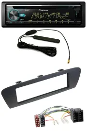 Автомагнитола Pioneer CD/MP3/AUX/DAB/USB для Renault Scenic (с 2009), коричневый