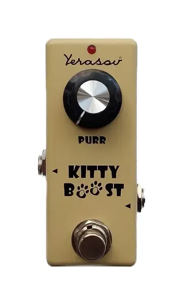 Педаль эффектов для электрогитары Yerasov KB-10 Kitty Mini Boost
