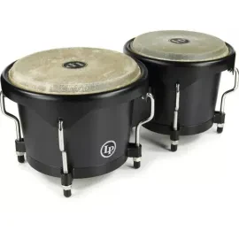 Latin Percussion Discovery Series Bongos With Free Bag, Onyx