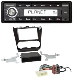 Автомагнитола для Subaru Forester SJ (с 2015) Continental 1-DIN USB AUX DAB MP3