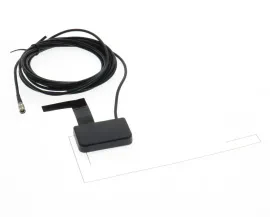 Dietz Aktive DAB DAB+ Glasklebeantenne Phantomspeisung SMB DZ_41101_SMB