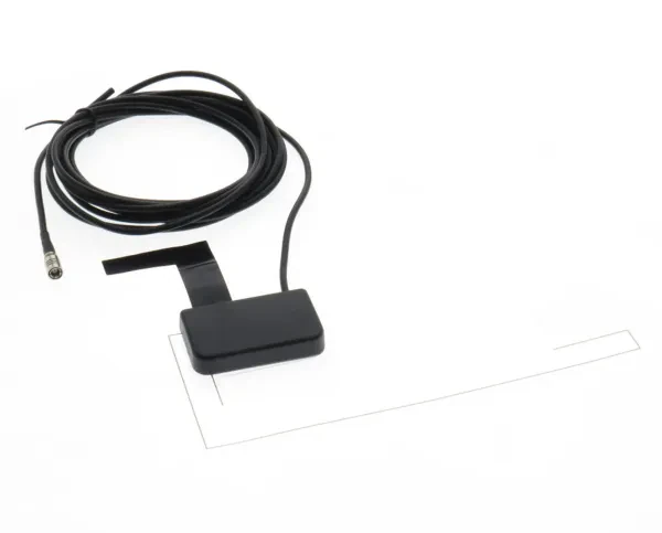 Dietz Aktive DAB DAB+ Glasklebeantenne Phantomspeisung SMB DZ_41101_SMB