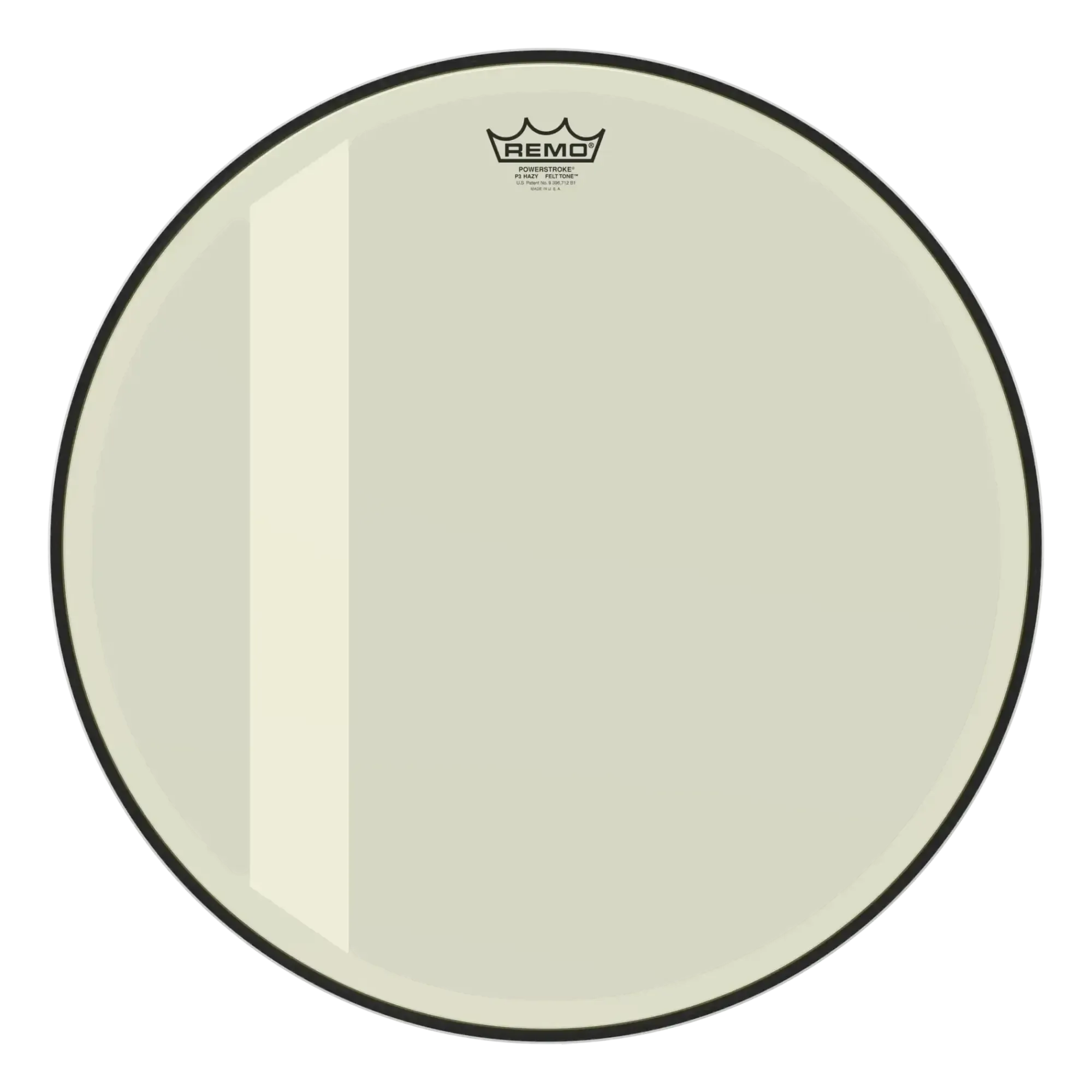 Пластик для барабана Remo 20" Powerstroke P3 Felt Tone Hazy