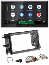 Автомагнитола Kenwood 2DIN, DAB, Bluetooth, USB, MP3 для Ford Mustang / F-150 (2004–2009)