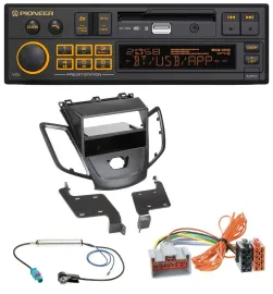 Автомагнитола для Ford Fiesta (2008–2010) Pioneer DAB, MP3, USB, Bluetooth, без дисплея
