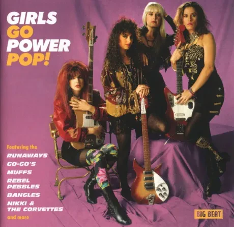 VARIOUS ARTISTS - Girls Go Power Pop! (CD)