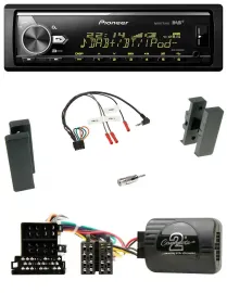 Pioneer Bluetooth USB DAB Lenkrad Autoradio für Seat Leon 2002-2006 Toledo 2002-