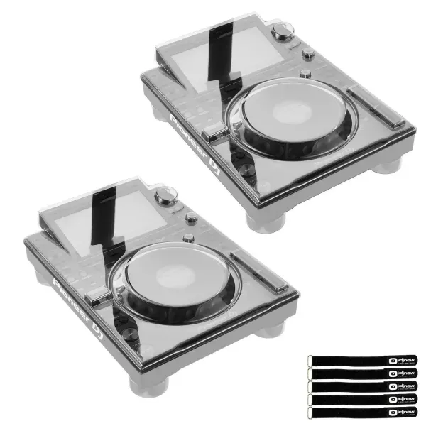 Защитная крышка для музыкального оборудования Decksaver DS-PC-CDJ3000-PAIR Clear (пара)