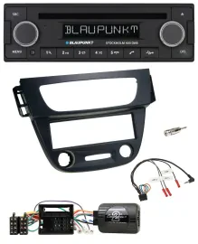 Blaupunkt Lenkrad Bluetooth DAB CD USB Autoradio für Renault Megane III 09-12 sc